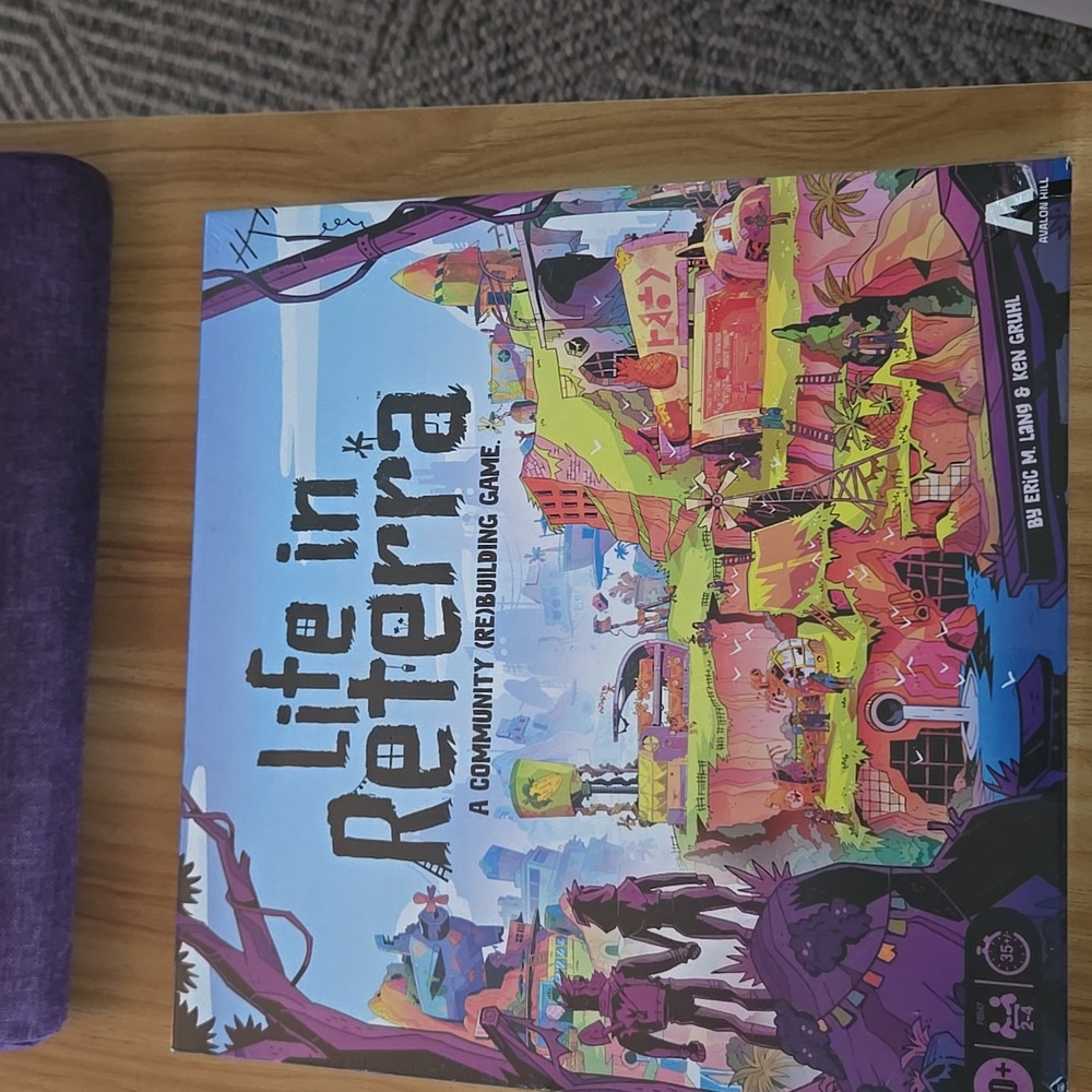 Hasbro Life in Reterra Board Game - Vibrant Colors